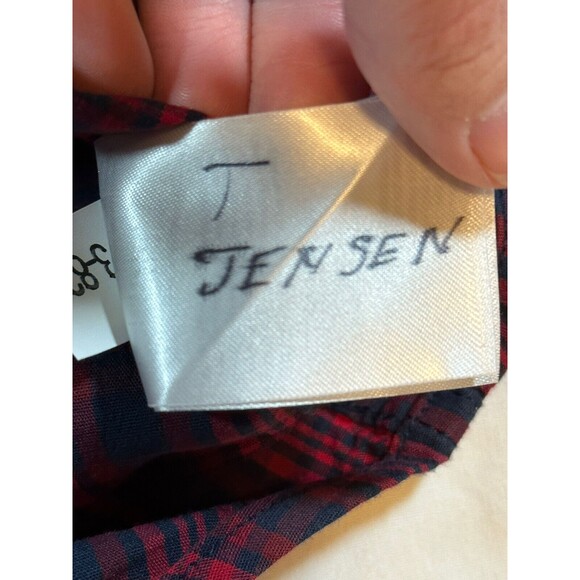 Columbia Shirt Mens 2XL Long Sleeve Button Down Plaid Shirt Red Black - Picture 5 of 9